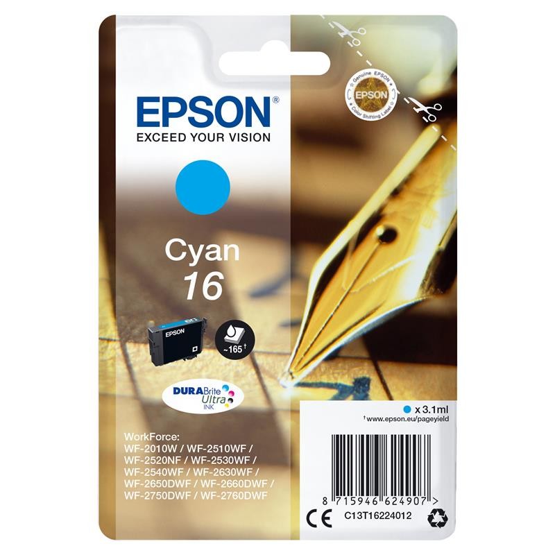 TINTA EPSON C13T16224012...